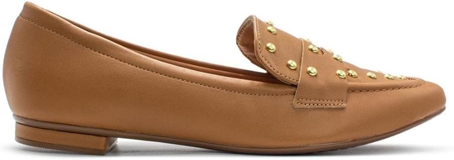 Mocassim Vizzano Feminino Pelica Camel