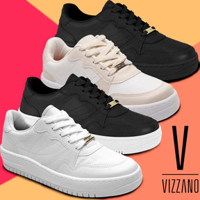 Tênis Vizzano Feminino Ultra Conforto Flatform (ÚLTIMO DIA DE PROMOÇÃO)